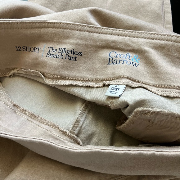 Croft & Barrow Tan Work Pants - Picture 6 of 13